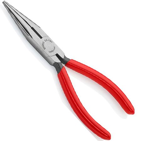 SlimPOWER Flachrundzange 160mm - Extra Schlanke Zange Für Drahtarbeiten