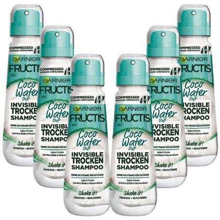 Garnier Fructis Trockenshampoo – Yuzu Lemon Duft, 150 Ml, Unsichtbar & Volumengebend Für Alle Haartypen