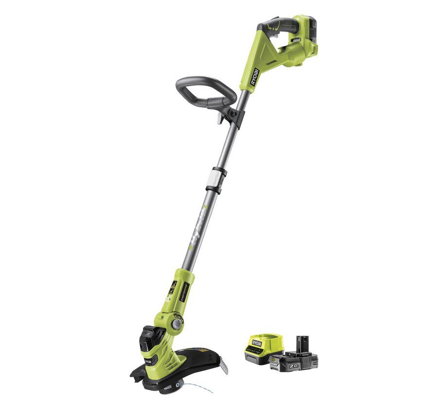 Ryobi RLT1831H20F ONE+ Hybrid AkkuRasentrimmer mit Kabel für 99,89
