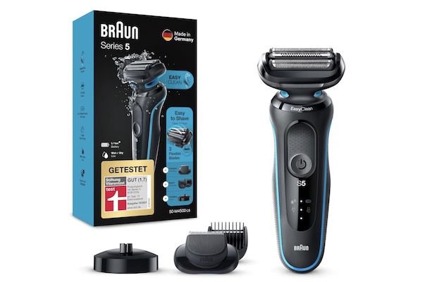 Braun 51-M4500CS Series 5 Tro­cken-Nass Rasierer für 89,99€ (statt 102€)