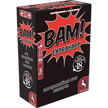 Pegasus Spiele 18301G – BAM! Extrahart [Game in German Language