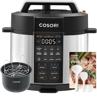 COSORI Rice Cooker, Multi-Cooker With 17 Programmes, Rice Cooker 1.8 L, Fuzzy Logic, Steamer