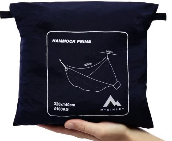 McKINLEY Hängematte Bonito 100 - 260x150cm Outdoor Hängematte Blue Petrol