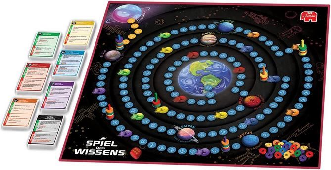ALEXANDER Sport & Fun Fit Brettspiel – 2–4 Spieler Ab 7 Jahre, Mit 110 Übungskarten, Puzzle & Sanduhr