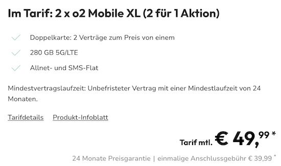 Iphone 15 Stock O2 Apple iPhone 15 (256GB) für 29,95€ + 2x o2 Allnet 280GB für 49,99€ mtl.