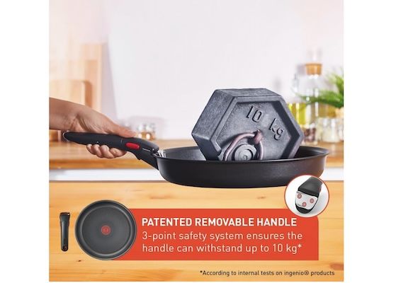 Tefal Ingenio Easy Cook & Clean Pannenset - 3-delig - Zwart kopen? | | Pannensets