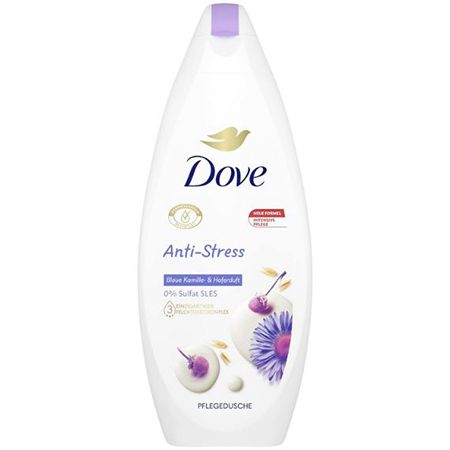 Tisserand Anti-Stress Duschgel – Mit ätherischen Ölen Aus Geranie, Orange & Muskatnuss