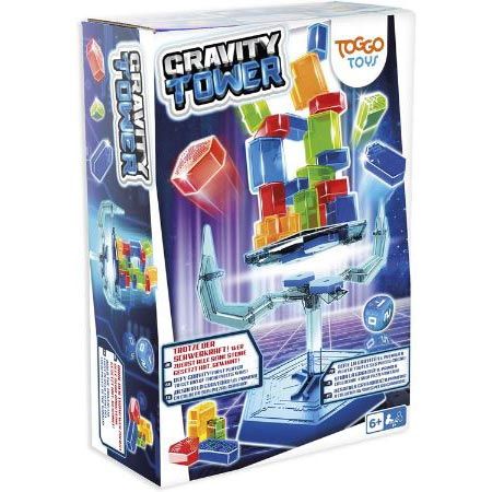 PLAY FUN Gravity Tower – Juego De Habilidad Y Estrategia Con Base Flotante Magnética, De 2 A 4 Jugadores