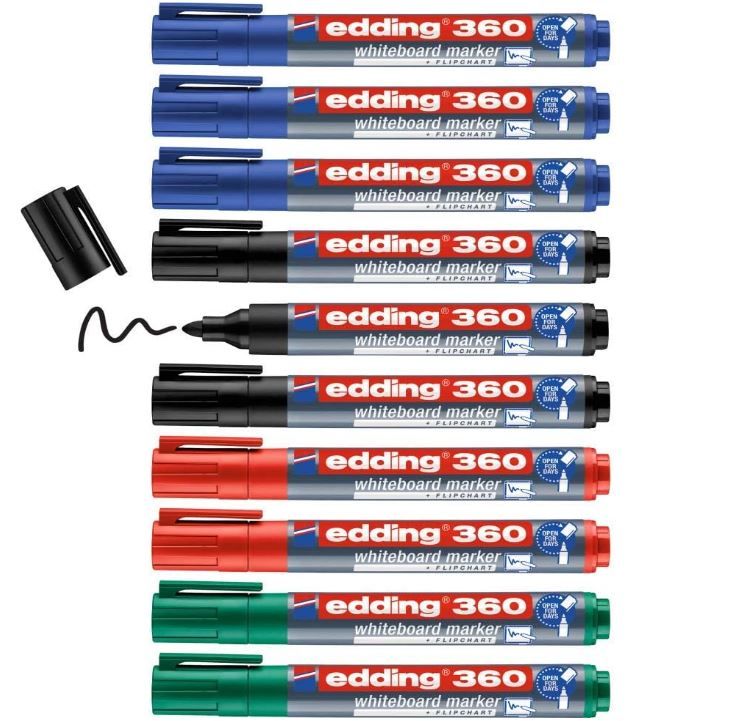 Edding Ersatzspitze Für Whiteboard-Marker – Rundspitze 1,5–3 Mm, Für Marker 28 & 360