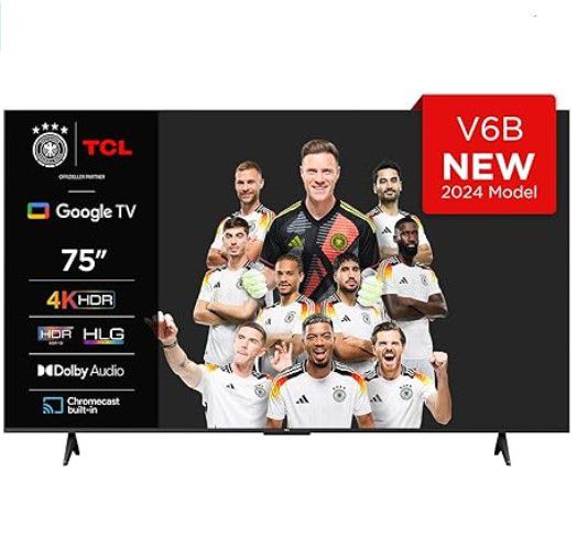 🔥 TCL 75V6B - 75 Zoll UHD Android smart TV für 599€ (statt 699€)