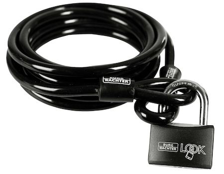 Natec Sicherheitskabel Für Laptop - 1,8 Meter Mit Code-Schloss Diebstahlschutz