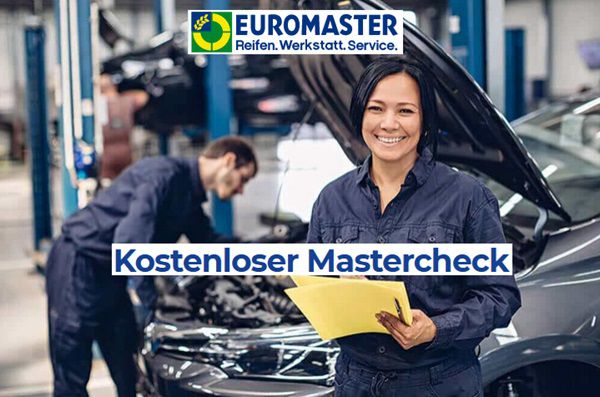 Gratis Mastercheck für euren Pkw bei Euromaster