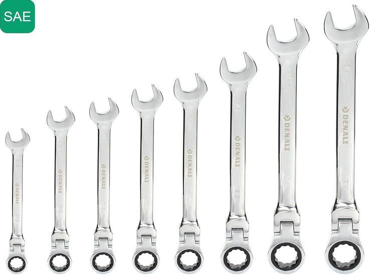 QUARKZMAN Doppelmaulschlüssel Set 5 Stück - 17mm X 19mm Metrisch Verzinkt Für Autoreparatur