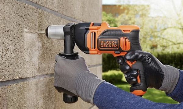 BLACK+DECKER Schlagbohrmaschine 500W - Kraftvolles Werkzeug Für Heimwerker