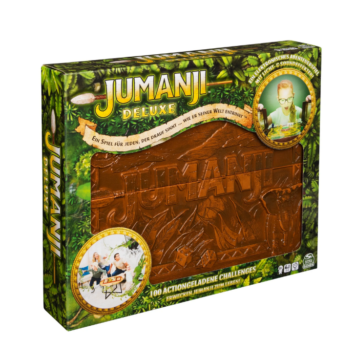 Gioco Da Tavolo Jumanji Spin Master (Versione Tedesca) - Avventura Cooperativa Per 2-4 Giocatori Dagli 8 Anni - 2