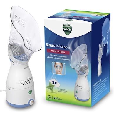 🤧 Wick Sinus-Inhalator inkl. Pads mit ätherischen Ölen für 28,27 ...