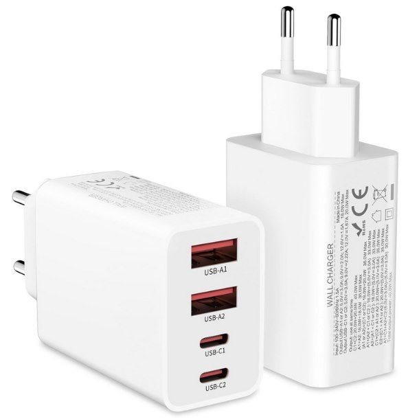 Huawei P 30 Pro HUAWEI Schnellladegerät 40W Ladekabel Netzteil USB-C, Ladegerät, 1 USB-C Ladekabel 1m Weiß