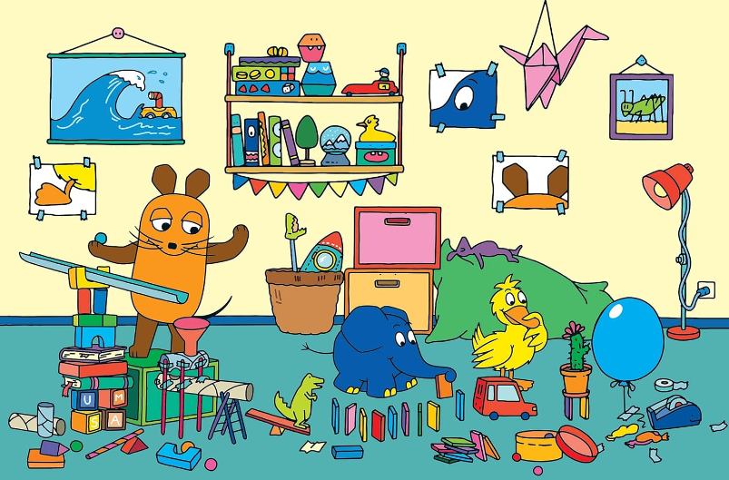 Schmidt Spiele 40613 – Gioco Da Tavolo Quiz Mit Der Mouse – 100 Domande – 2-4 Giocatori – 7+ Anni