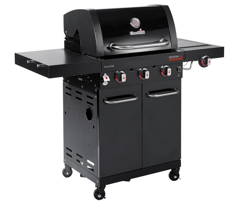 Barbecue à Gaz Char-Broil Advantage CORE B 3+1 Brûleurs - Technologie TRU-Infrared - Brûleur Latéral Inclus