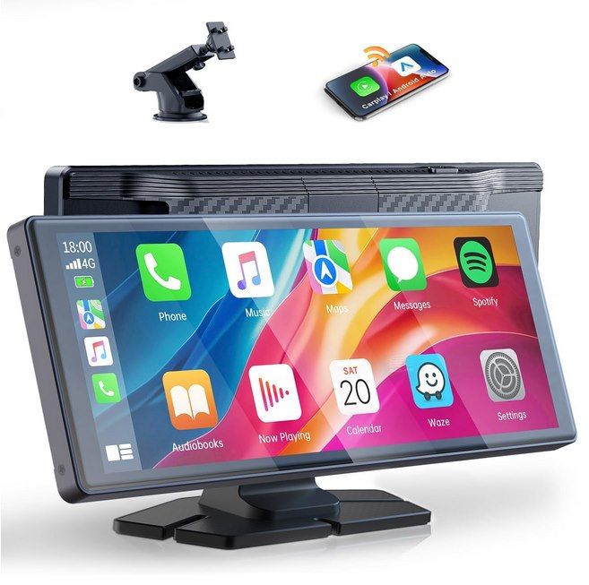Volam 9.26 Zoll CarPlay & Android Auto Display für 60,99€ (statt 76€)