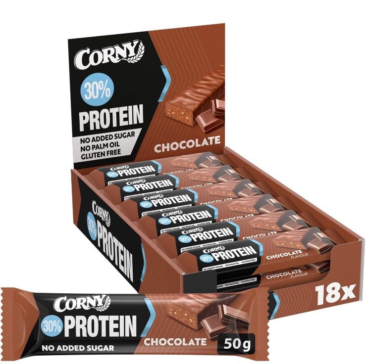 🍫 18x Corny Protein Fitness & Sport Schoko Riegel 50g ab 15,78€ (statt 20€)