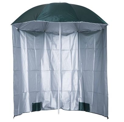 Rio Brands Strandschirm 1,8 M – Mit Sandanker, LSF 50+, Neigbar & Leicht