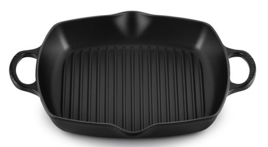 27,9 Cm Grillpfanne Aus Porzellan-Stahl – Antihaft, Mit Edelstahlgriffen