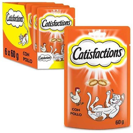 🐈 6er Pack Catisfaction Cat Awards Katzensnacks mit Huhn für 4,83 ...