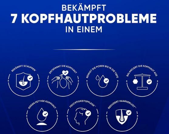 Head & Shoulders PRO-EXPERT 7 Anti-Haarverlust Shampoo Mit Koffein - Bekämpft Schuppen & Stärkt Die Haare