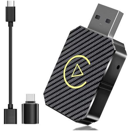 CarPlay Android Auto Wireless Adapter, 2 in 1 Wireless Adapter für