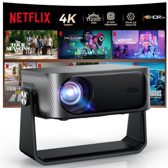 📽️ iSinbox YG381 1080p Beamer mit 1.200 ANSI, HDR10+ & KI System für ...