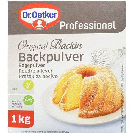🎂 1kg Dr. Oetker Professional Backpulver/Backin ab 8€ (statt 15€)