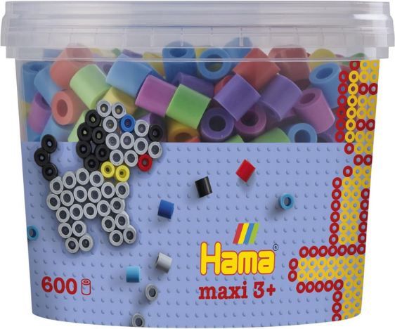 🖼️ Hama Perlen 8571 Bügelperlen Dose mit ca. 600 Perlen für 8,80 ...