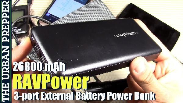 RAVPower Powerbank mit 26.800mAh (5,5A) & 3 USB-Ports für 35,99€ (statt 46€) RAVPower Powerbank mit 26.800mAh (5,5A) & 3 USB Ports für 35,99€ (statt 46€)