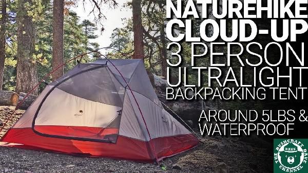 Naturehike Cloud-up 3 - Zelt für bis zu drei Personen für 116,17€ Naturehike Cloud up 3 Zelt für bis zu drei Personen für 116,17€