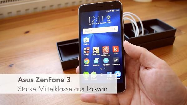Asus Zenfone 3 (ZE520KL) - 5,2 Asus Zenfone 3 (ZE520KL) 5,2 Full HD Dual Sim Smartphone mit 32 GB für 199€ (statt 285€)