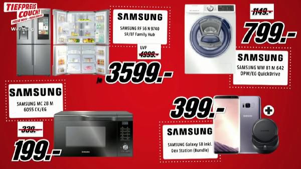 Media Markt Tiefpreis Couch: z.B. SAMSUNG RF56 French Door Kühlschrank für 3.599€ (statt 3.799€) Media Markt Tiefpreis Couch: z.B. SAMSUNG RF56 French Door Kühlschrank für 3.599€ (statt 3.799€)