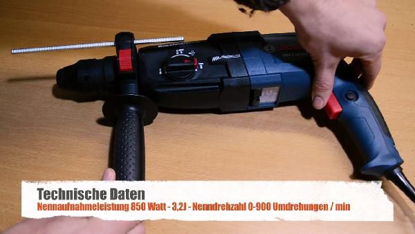 Bohrhammer GBH 2-26 + 3 Bohrer + 3 Meißel im Koffer für 125,10€ (statt 149€) Bohrhammer GBH 2 26 + 3 Bohrer + 3 Meißel im Koffer für 125,10€ (statt 149€)