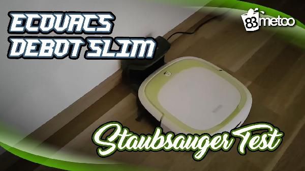 ECOVACS Deebot Slim - Saugroboter als Vorführware in Weiß/Hellgrün für 64,90€ ECOVACS Deebot Slim Saugroboter als Vorführware in Weiß/Hellgrün für 64,90€