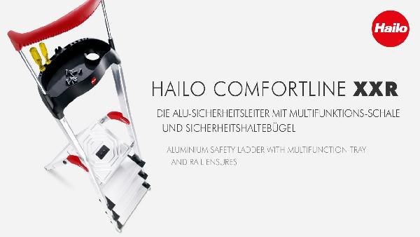 Hailo XXR Comfort Line Haushaltsleiter mit 5 Stufen für 59,90€ (statt 77€) Hailo XXR Comfort Line Haushaltsleiter mit 5 Stufen für 59,90€ (statt 77€)