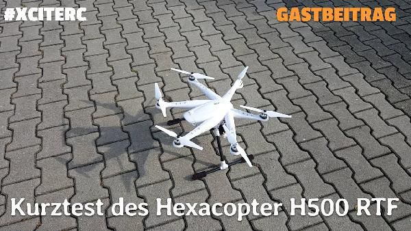 XciteRC H500 Hexacopter mit Full HD + 3D-Gimbal für 987€ (statt 1.345€) XciteRC H500 Hexacopter mit Full HD + 3D Gimbal für 987€ (statt 1.345€)