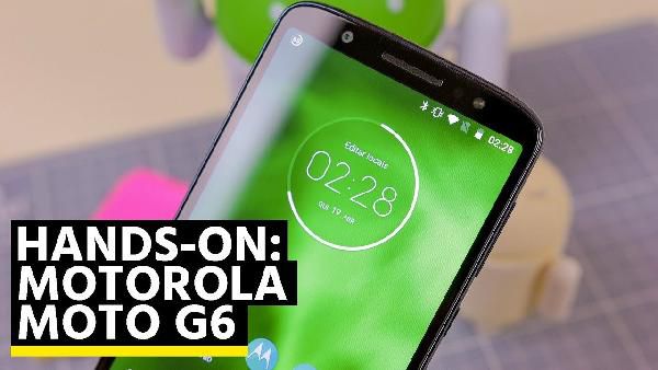 NEWS: Neue Moto-G6-Familie - Motorola stellt drei Mittelklasse-Smartphones vor NEWS: Neue Moto G6 Familie Motorola stellt drei Mittelklasse Smartphones vor