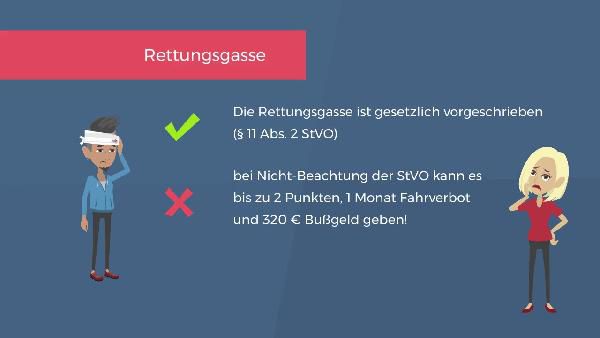 TOTAL: Aufkleber TOTAL: Aufkleber Rettungsgasse bilden kostenlos erhalten