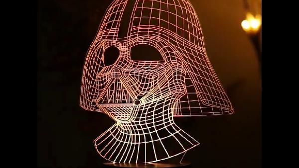 Versch. 3D LED Lampen Versch. 3D LED Lampen Star Wars, Batman, Star Trek wie R2D2, Darth Vader etc ab 5,22€