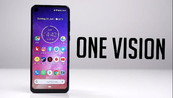 Motorola Moto One Vision Smartphone 6,3 Motorola Moto One Vision Smartphone 6,3 mit 128GB für 229,44€ (statt 275€)