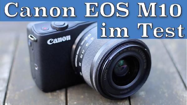 Canon EOS M10 Kit + 15-45mm Objektiv - 18MP Systemkamera für 222€ (statt 299€) Canon EOS M10 Kit + 15 45mm Objektiv 18MP Systemkamera für 222€ (statt 299€)