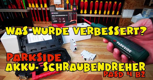 Parkside für 4 4V B2 PASD Akku-Schraubendreher 17,94€ 33€) (statt