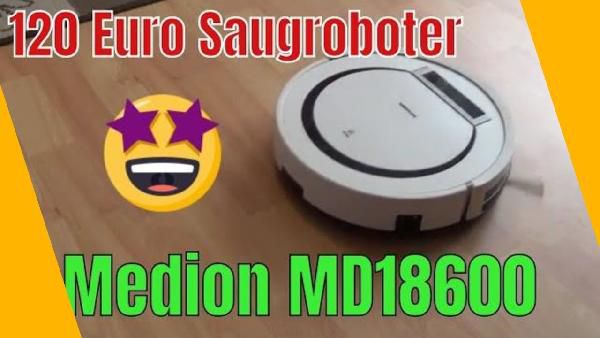 Medion MD18600 Saugroboter für 99,99€ (statt 113€) Medion MD18600 Saugroboter für 99,99€ (statt 113€)