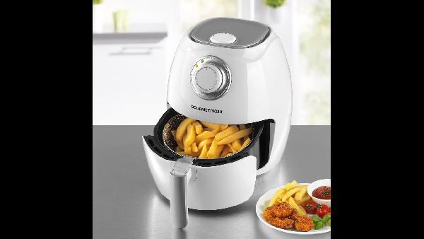 gourmetmaxx multifunktionsfähige Heißluft-Fritteuse + Brotbackkorb für 59,99€ (statt 80€) gourmetmaxx multifunktionsfähige Heißluft Fritteuse + Brotbackkorb für 59,99€ (statt 80€)