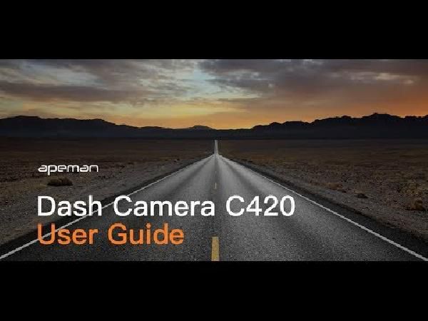 Apeman C420 Full-HD-Dashcam für 38,99€ (statt 60€) Apeman C420 Full HD Dashcam für 38,99€ (statt 60€)